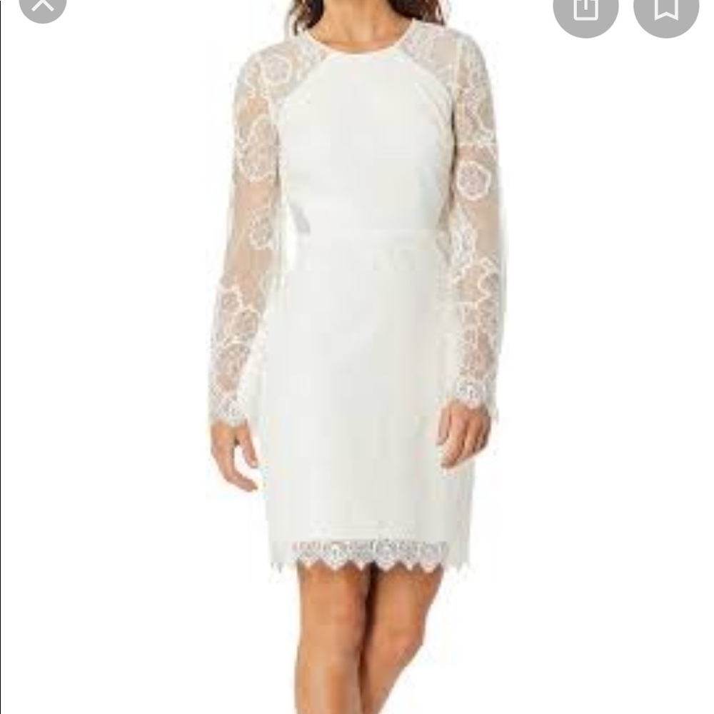 BCBGMAXAZRIA Womens Ambrose Lace Dress